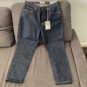Everlane women’s NWT high rise skinny ankle jeans size 31.